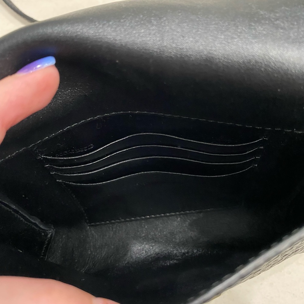 Small Black Burberry Cross Body Purse - Picture 8 of 11